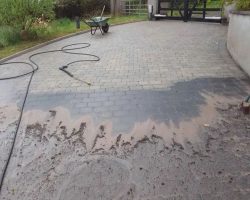 driveway-during